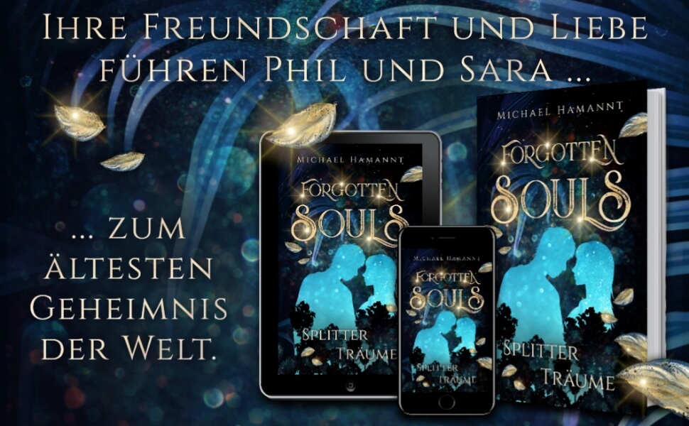 Fantasy-Banner zum Roman Forgotten Souls Splitterträume