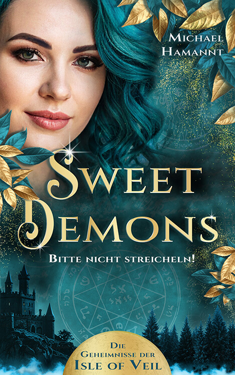Buchcover zum Urban-Fantasy-Roman Sweet Demons - Bitte nicht streicheln!