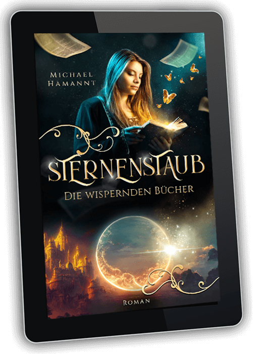 Cover des Urban-Fantasy-Bestsellers Die Wispernden Bücher Sternenstaub