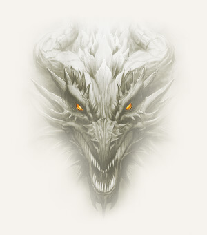 Mächtiger Drache in einer epischen Fantasy-Welt voller Magie und Abenteuer