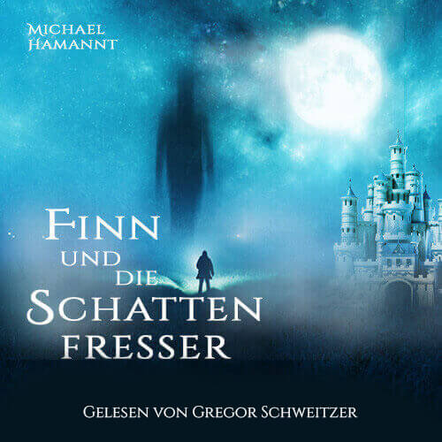 Das Cover zum Fantasy-Hörbuch Finn und die Schattenfresser.